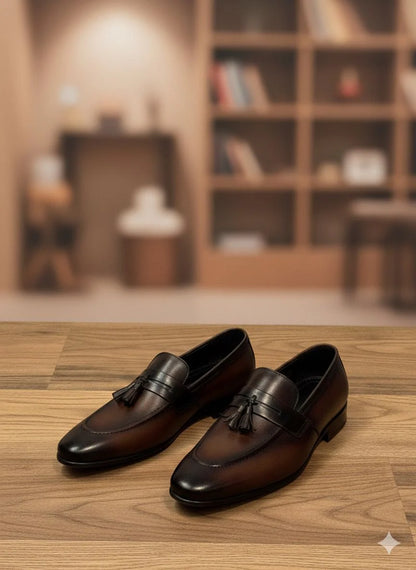 Men’s Brown Leather Bassel