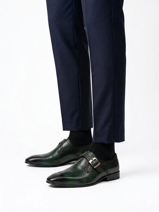 Green monk strap