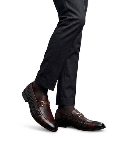 Royal Braided Horsebit Loafers