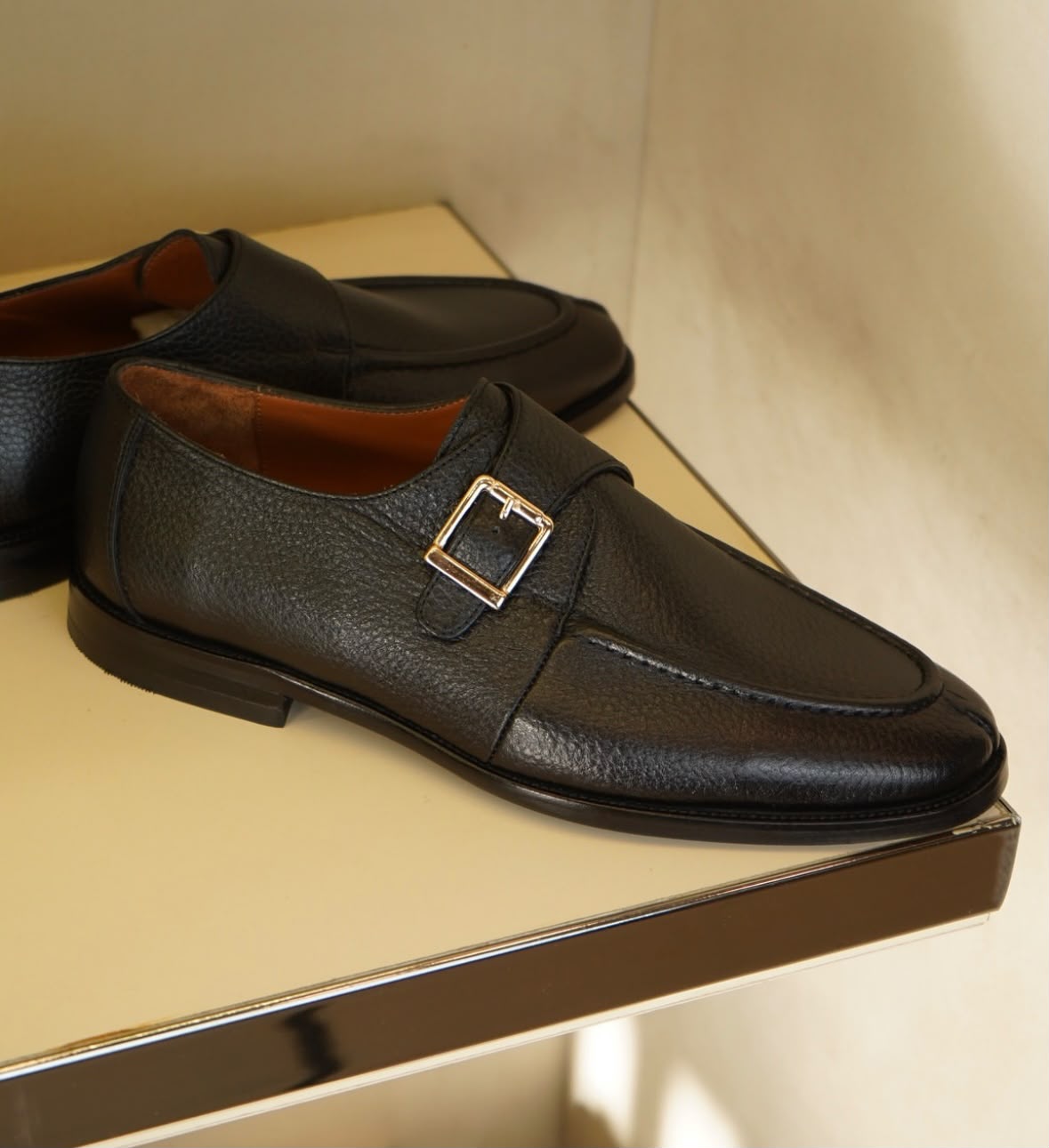 Single Monk Strap Shoes