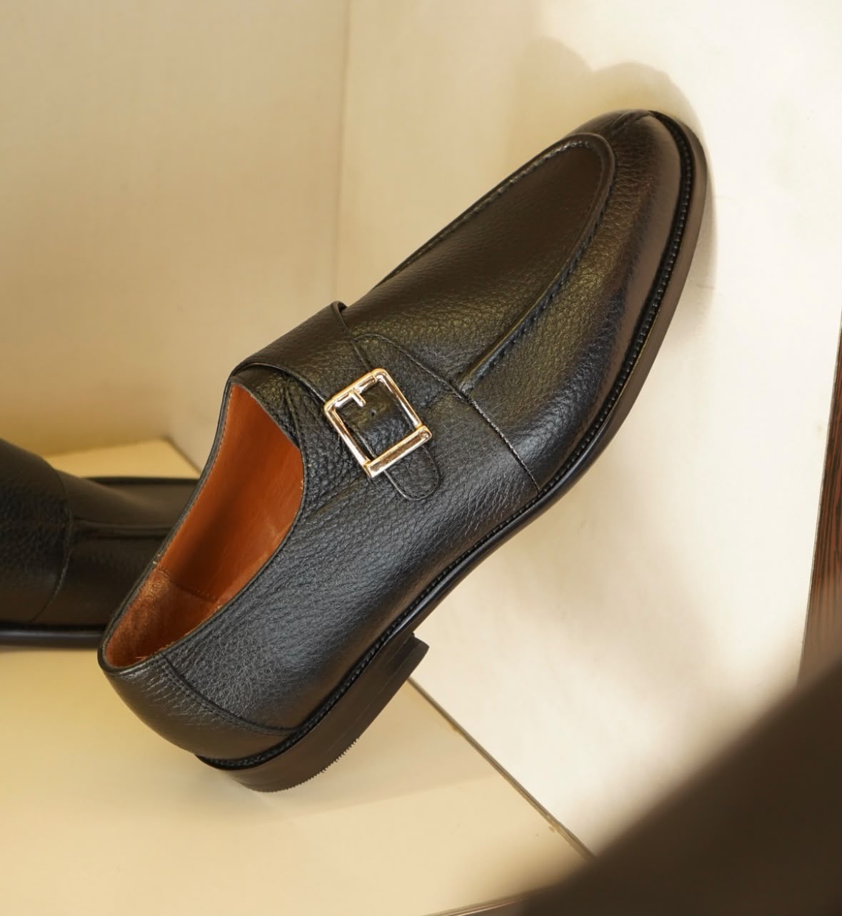 Single Monk Strap Shoes
