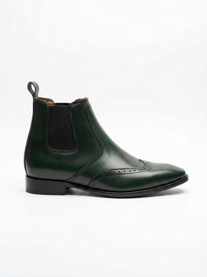 Classic Chelsea Wingtip Boots