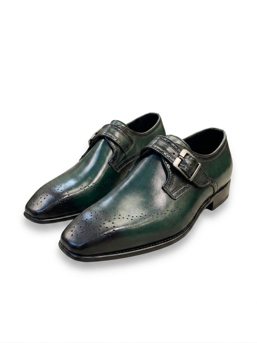 Green monk strap
